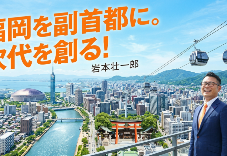 岩本壮一郎の福岡副首都